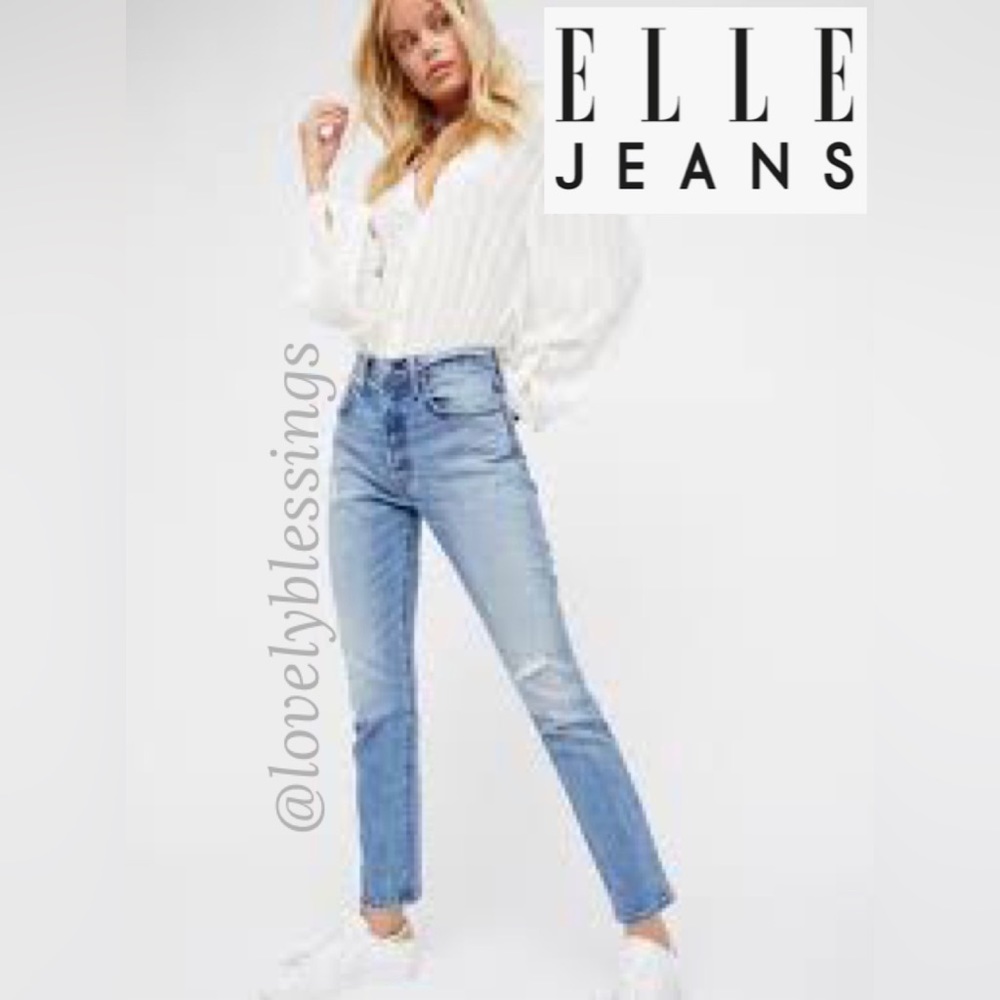Elle Distressed Jeans